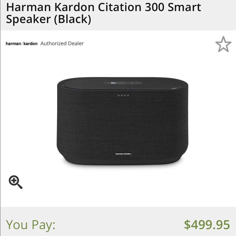 Citation 300 Blue tooth speaker